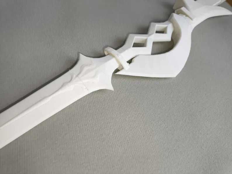 Wuthering Waves (WUWA) Lupa lança para cosplay / prop arma