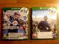 Madden NFL 17 / Watch Dogs XBOX ONE - Zestaw 2 Gier
