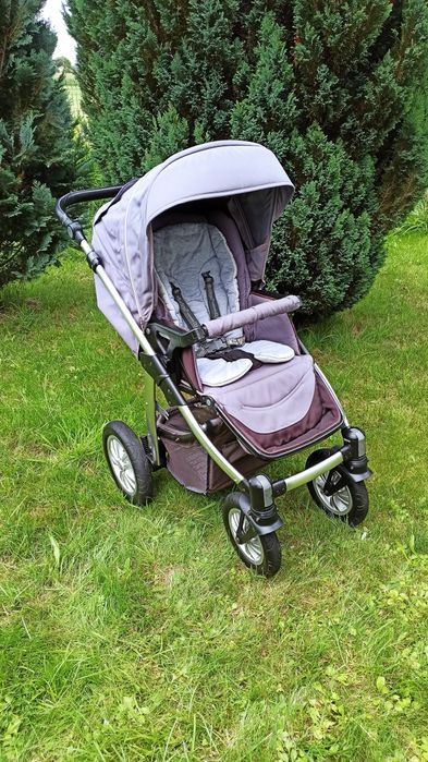 Wózek Baby Design Lupo Comfort Szary 2w1 i nosidło Cybex Aton 4