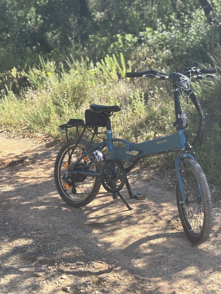 Bicicleta eletrica dechatelon