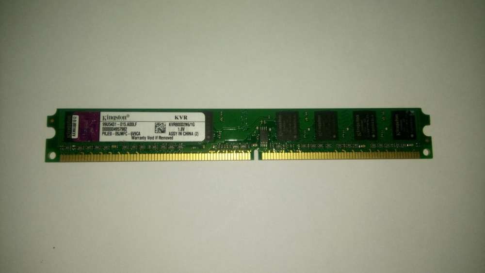 Memória DDR2 1Gb 800Mhz