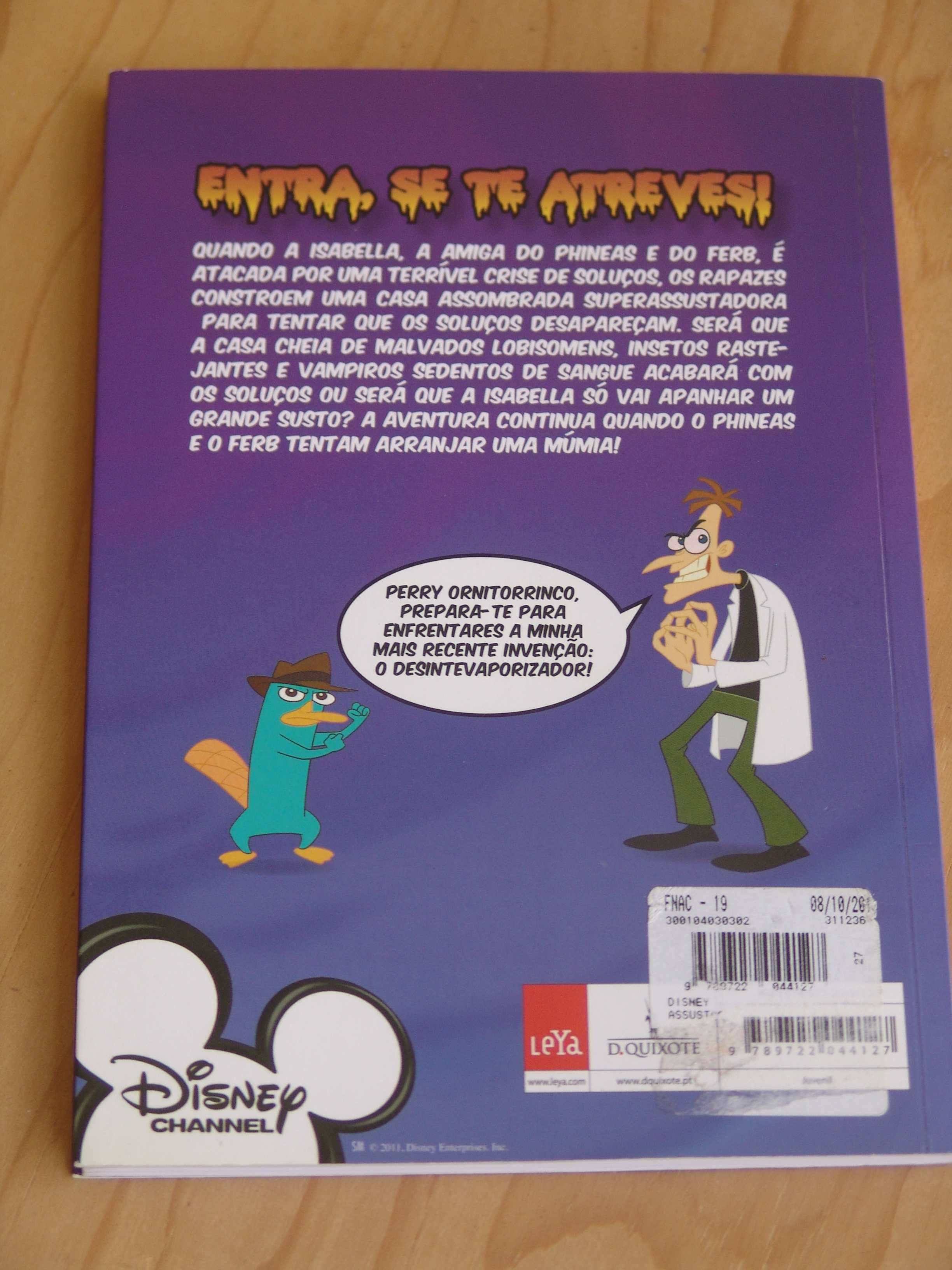 Livro 4 - Phinease Ferb Assustar é o melhor remédio