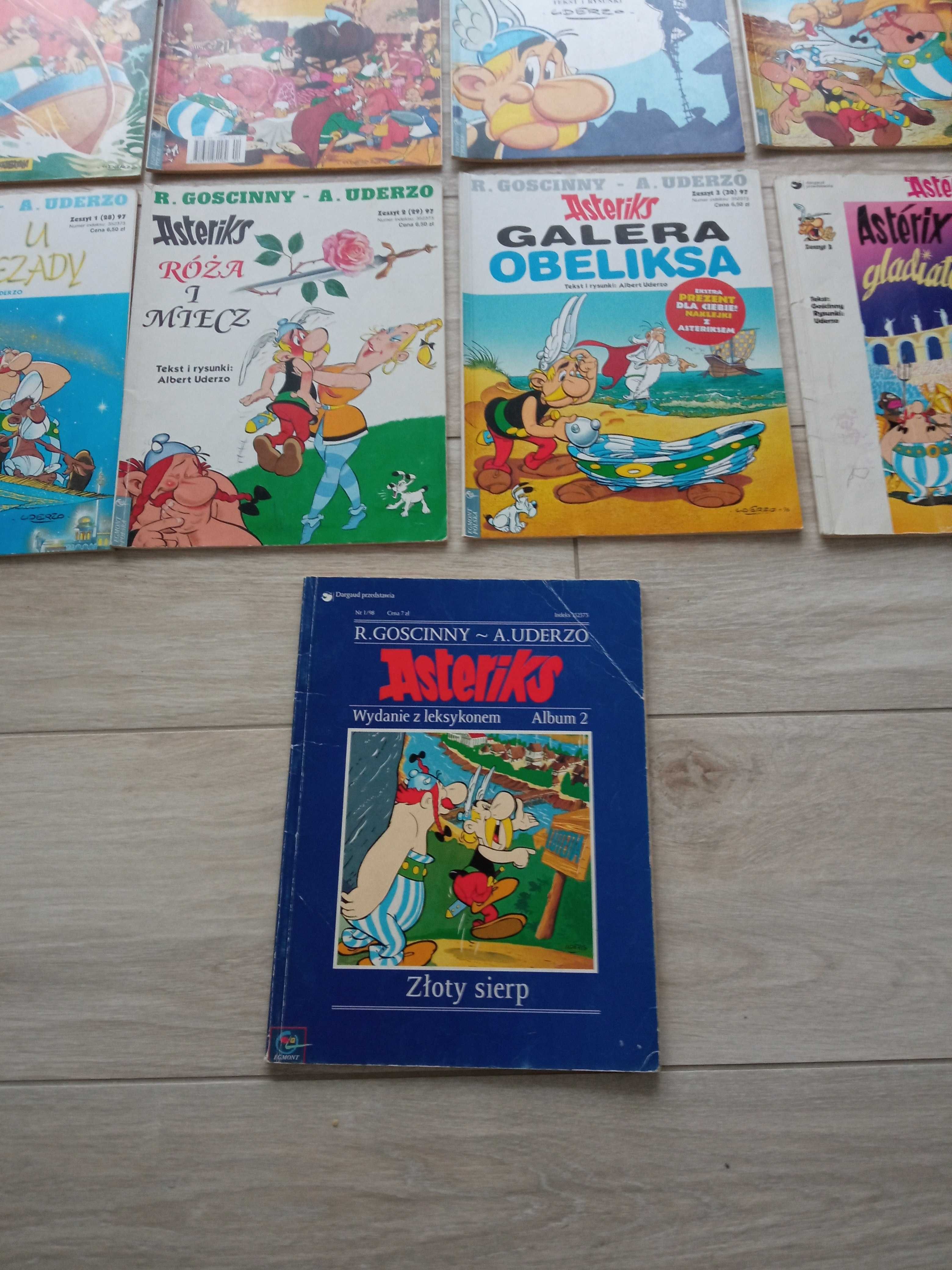 Asterix i Obelix Asteriks Gościnny komiksy z lat  92/97  20zl/ szt