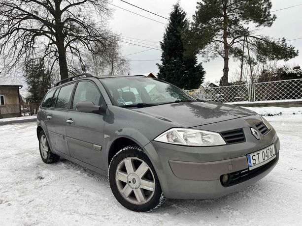 Renault Megane II z 2007 roku, wyposażonego w silnik 1.9dci o mocy 130