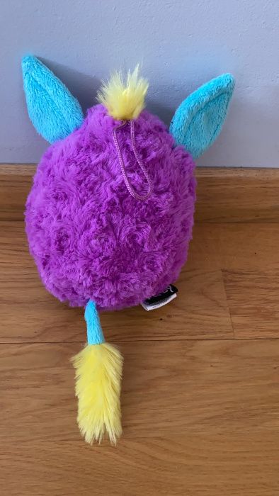 Мягкая игрушка Ферби фиолетовый с бирюзовыми ушками 15 см