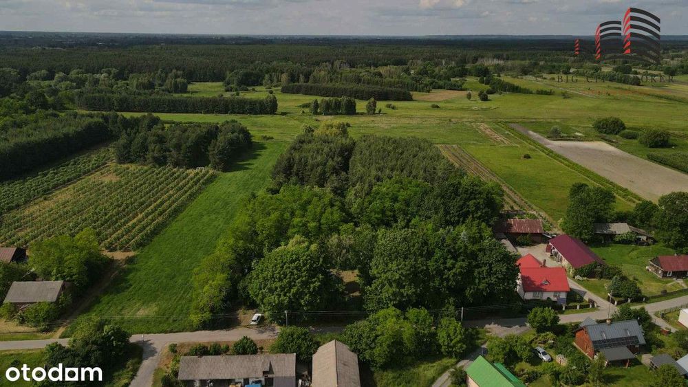 Działka przy lesie pow. 926m2 gm. Łaziska