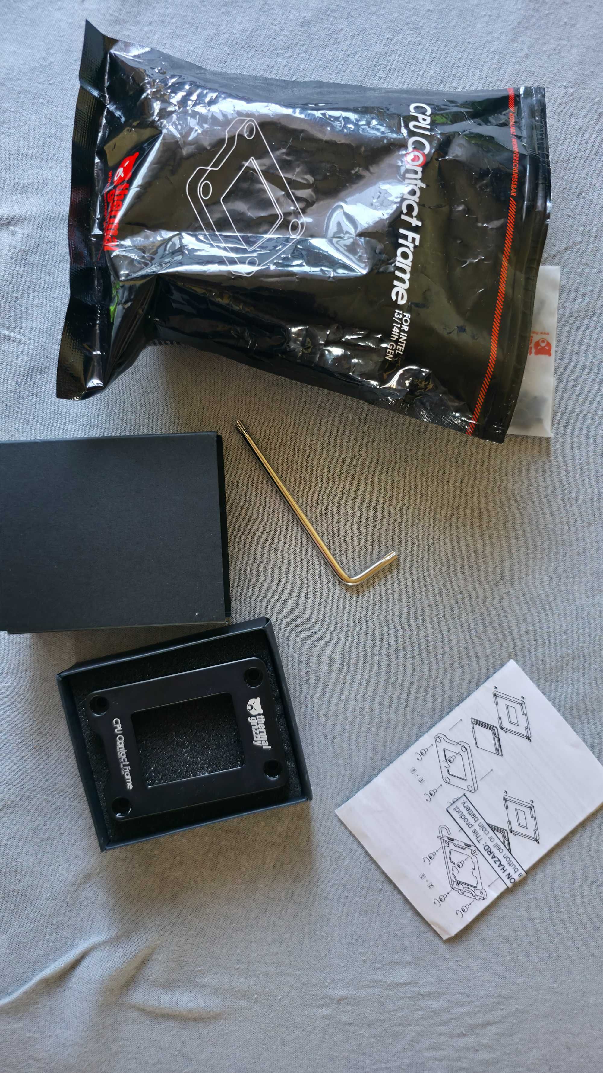 Thermal Grizzly Ramka kontaktowa LGA 1700 TG-CF-i13G CPU Contact Frame
