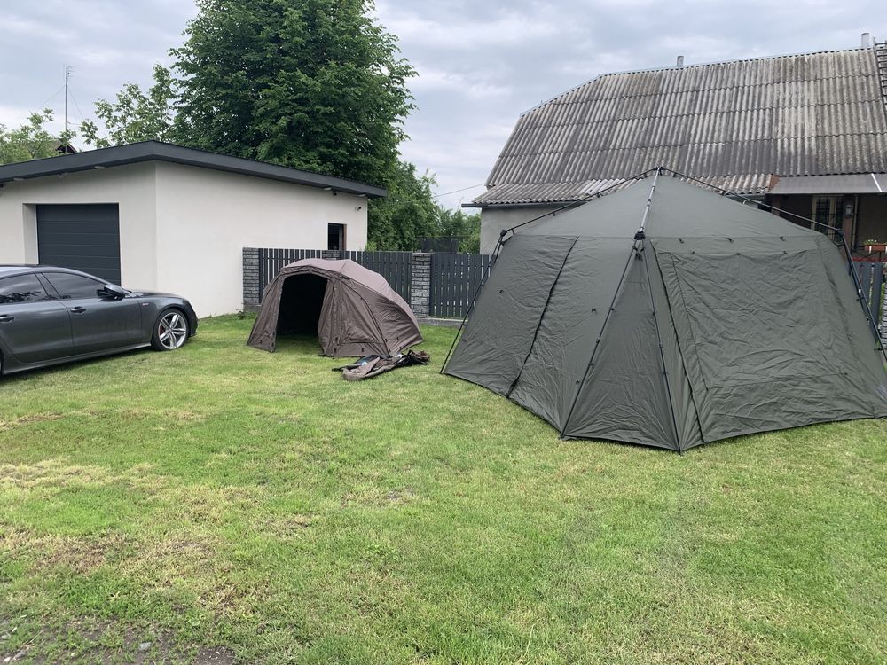 Fox Ultra 60 brolley Ventec ripstop system + CAMO mozzy screen
