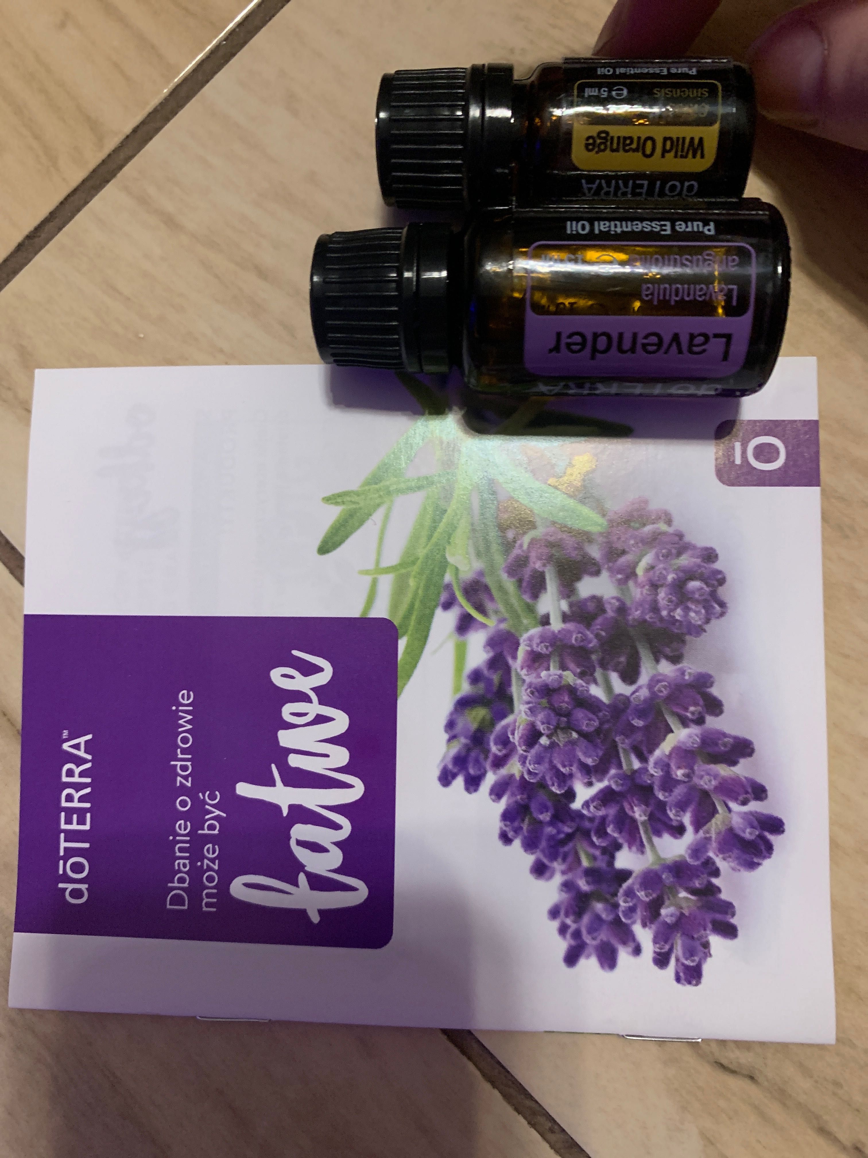 Lawenda Lavender 15 ml doterra + gratis wild orange 5 ml ZESTAW