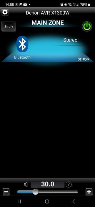 Amplituner 7.2 Denon AVR-X1300 Wifi BT 4K60p ARC DSD Atmos