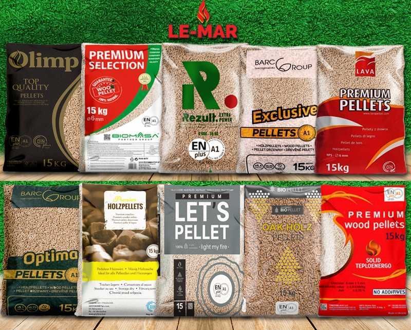PELLET Premium, Olimp, Lava, Rezult DĄB/BUK ! Brykiet, Węgiel, Drewno.