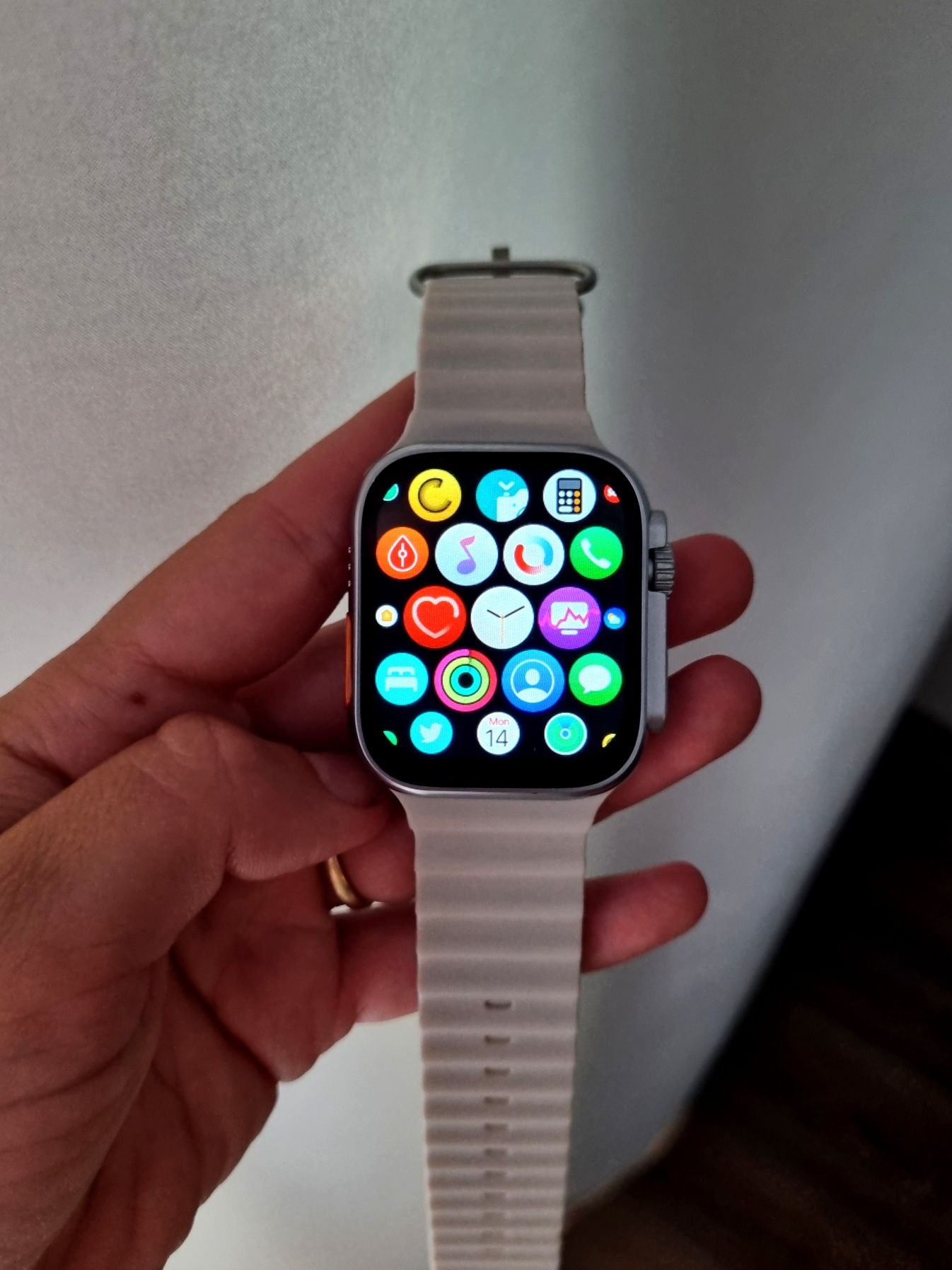Smartwatch T800 szary paseczek