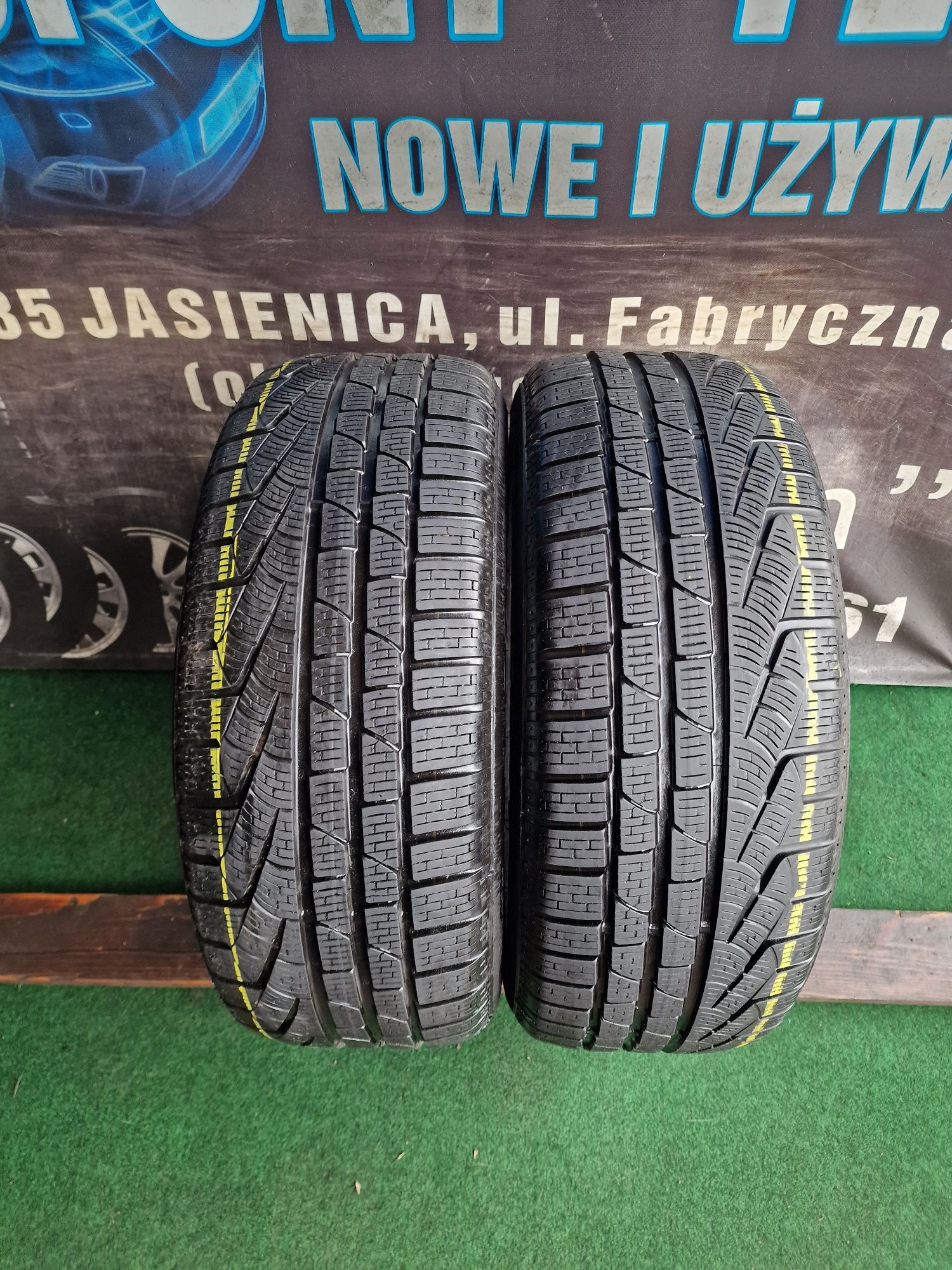 Opony zimowe 225/50/17 Pirelli Ranflat Para 7mm