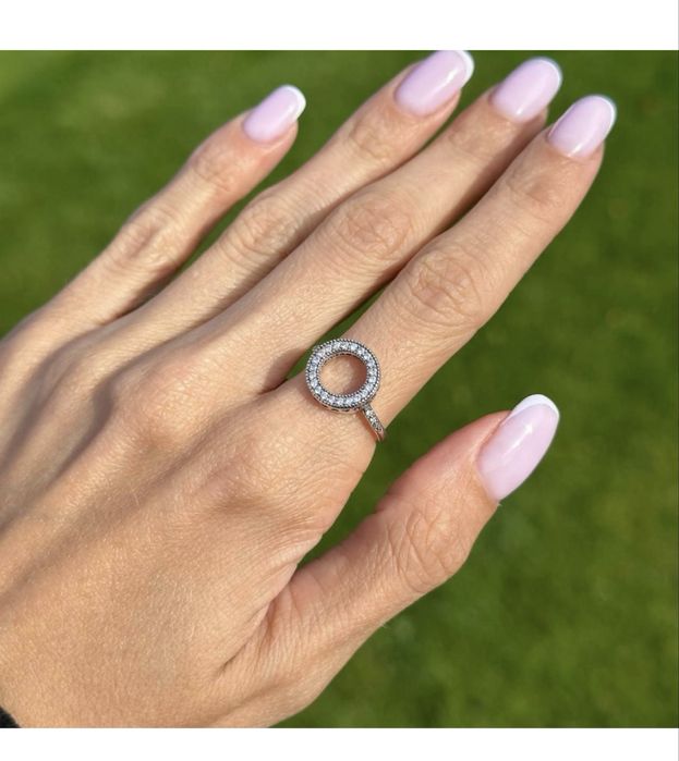 Серебряное кольцо pandora срібна каблучка