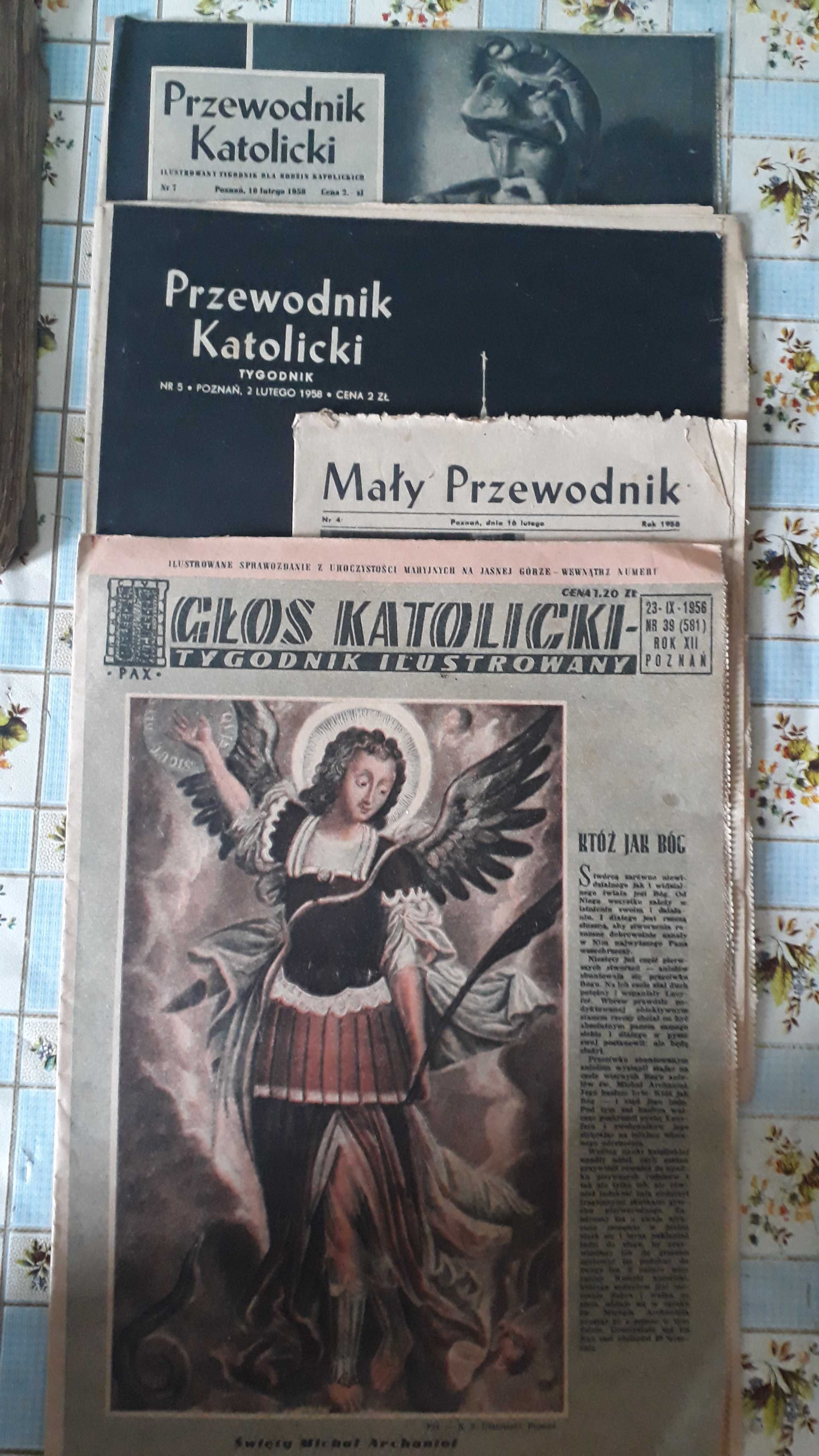 Przewodniki Katolickie z lat; 1935,1955,1964,1965,1958