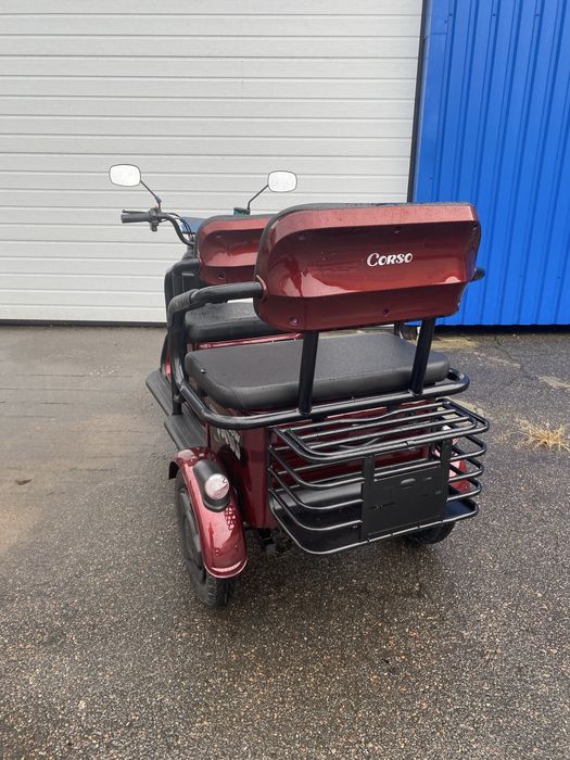 Трицикл електро Corso RAW 1200w 72V/23Ah графеновий акб