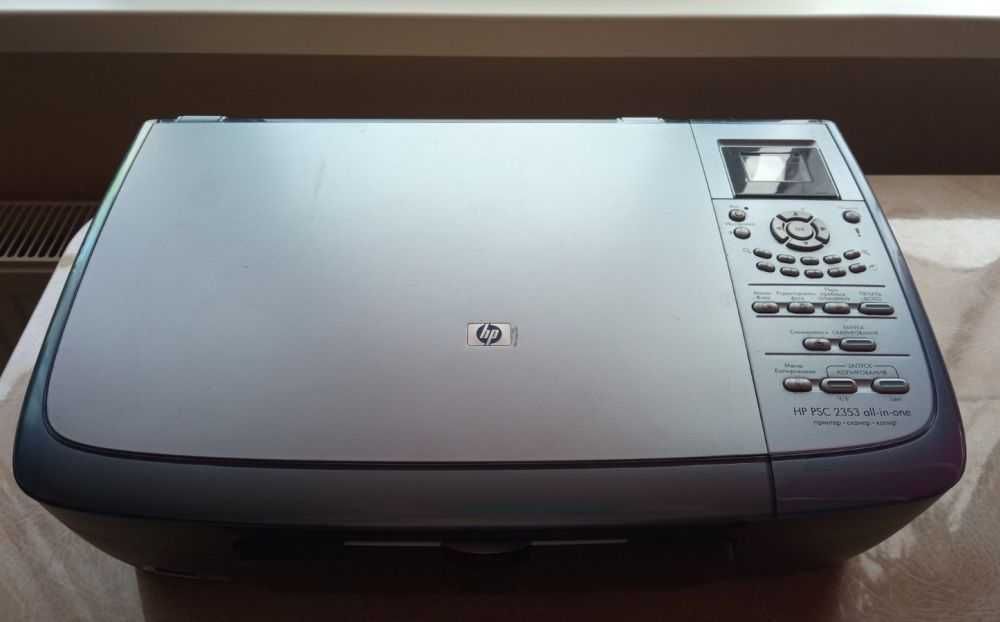 Многофункциональный принтер HP PSC 2353 aii-in-one на запчасти