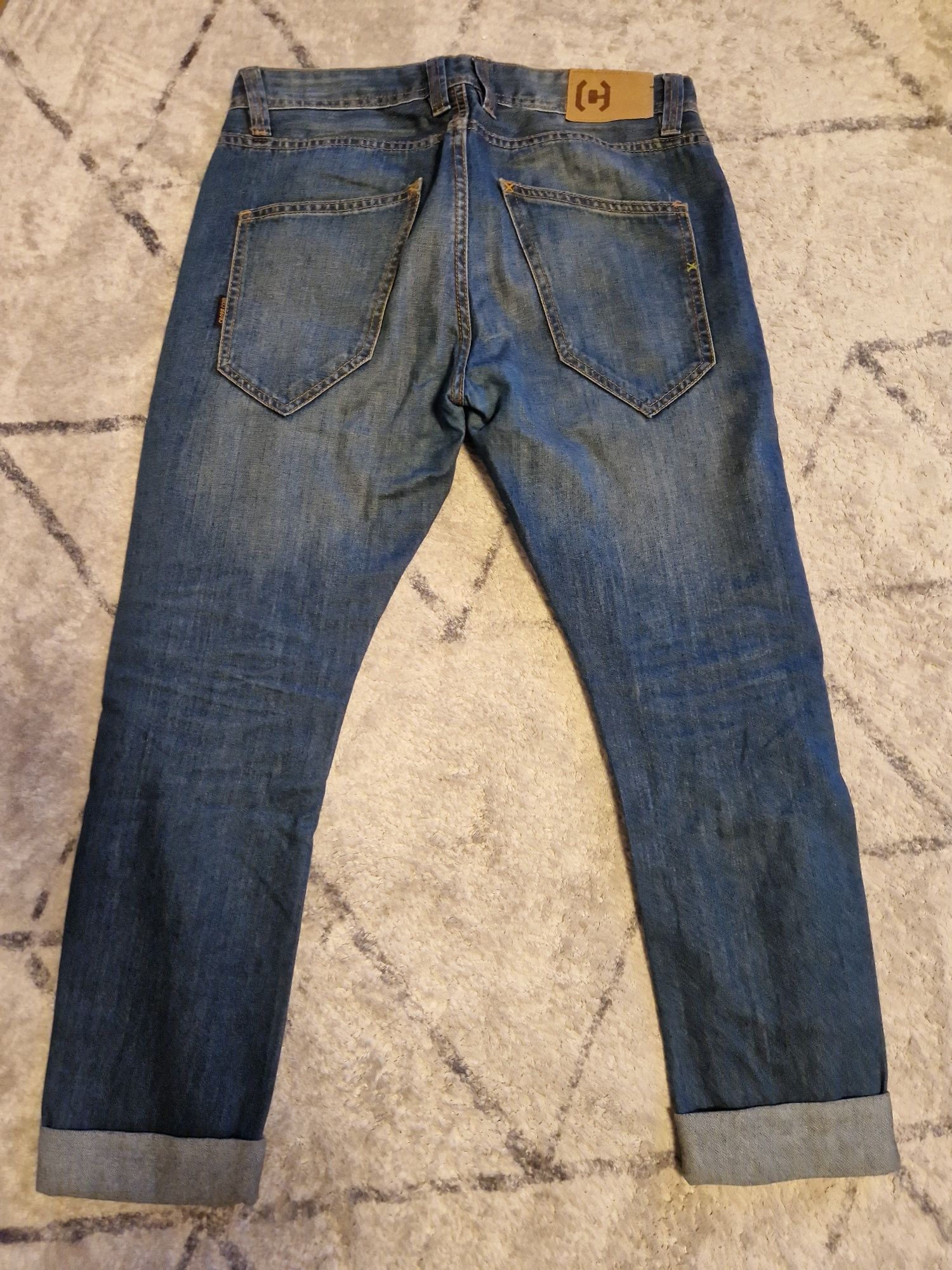Spodnie jeansy Cropp Róż 28 S