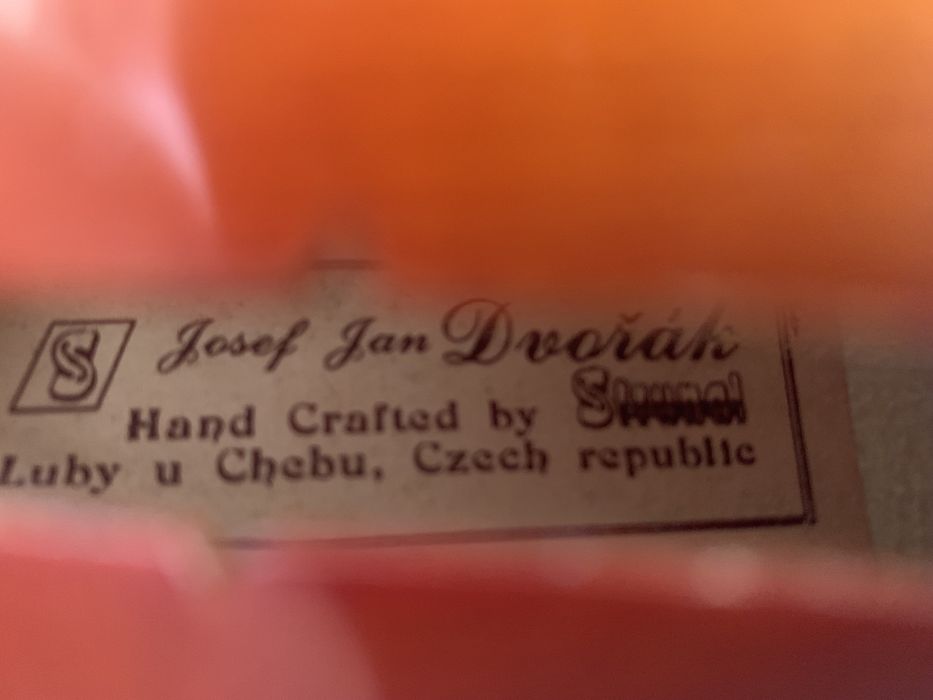 Violino Josef Jan Devorak