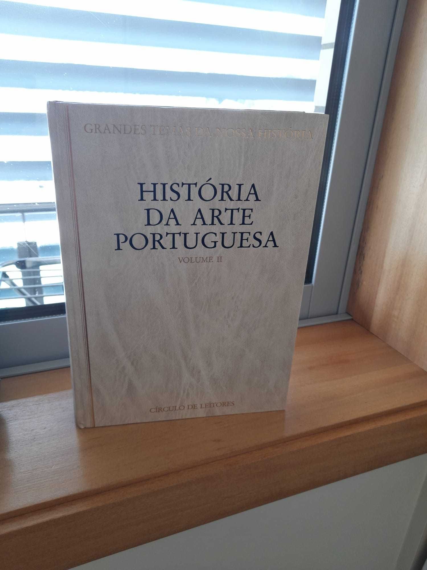 3 livros de história e arte