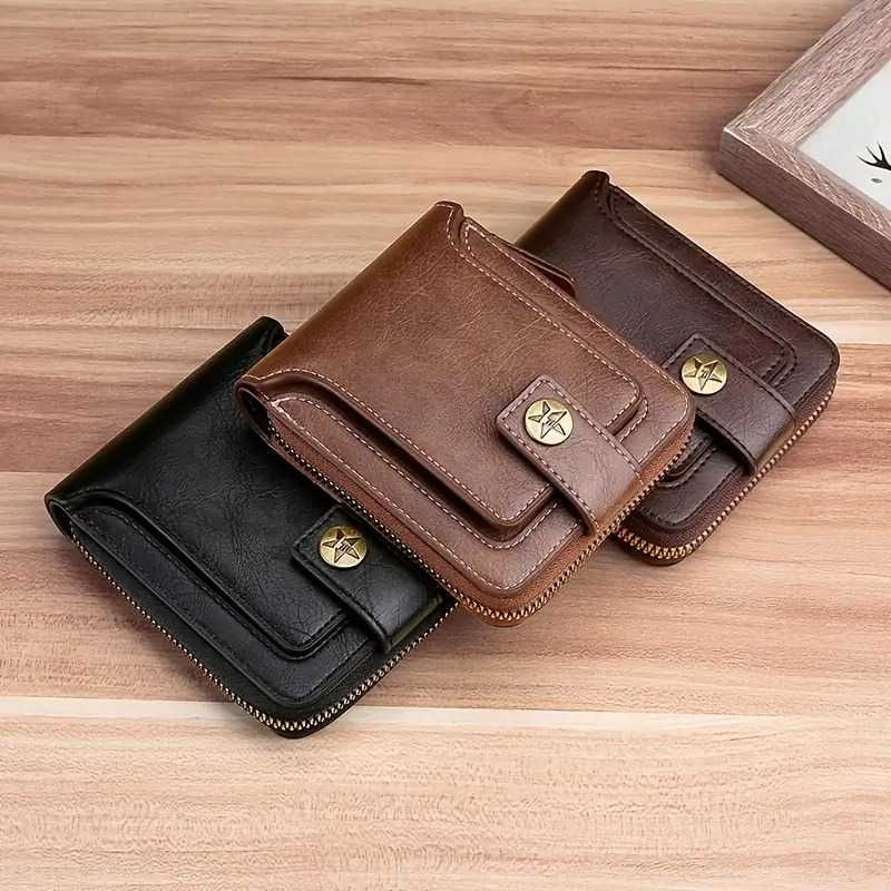 Carteiras de bolso em pele, para homem. Novas.