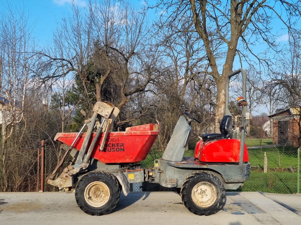 Wozidło obrotowe samozaładowcze Neuson 2001 AUTOMAT 2t tony 2008 Terex