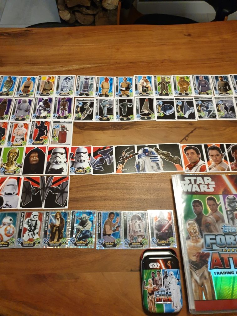 Karty Star Wars Force Attax