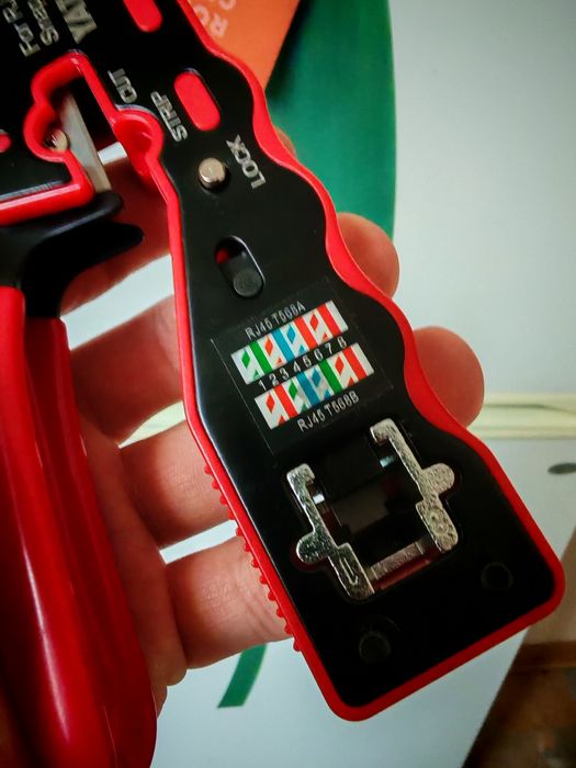 Обтискні щипці, обжимка, крімпер, для роз'ємів RJ45 YATO YT-22440