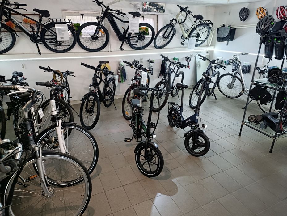 Rower elektryczny mini skladak