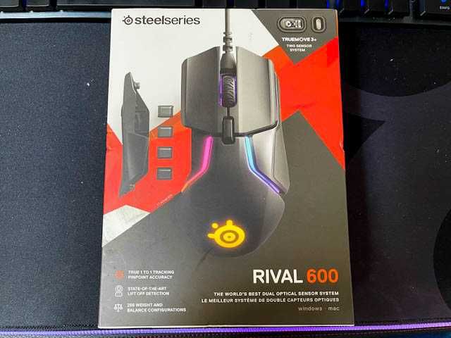 Steelseries Rival 600 - Rato Gaming RGB