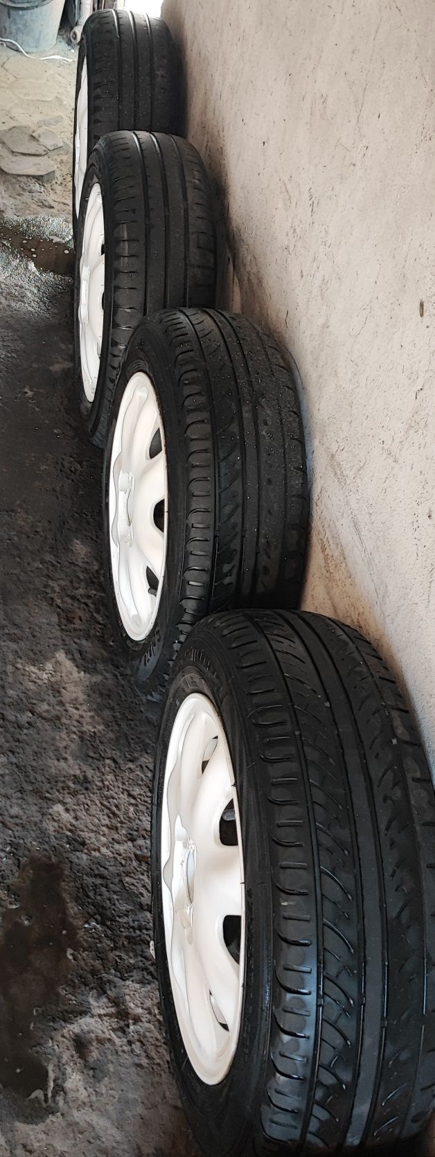 Колеса ,диски.шины  R14*4*100 ваз, Dewoo,opel