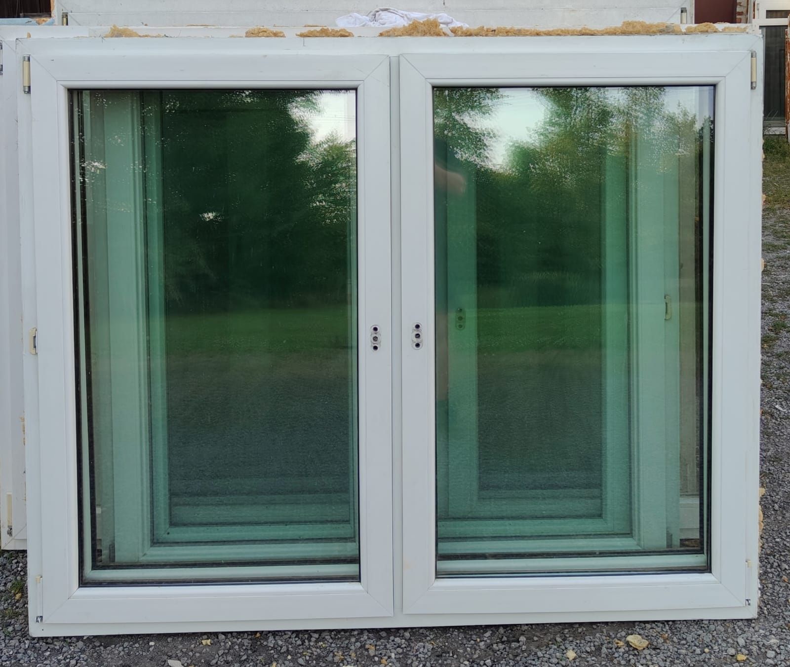 Okno okna złoty dąb,brązowe PCV 57x84,87x144,177x144,158x139