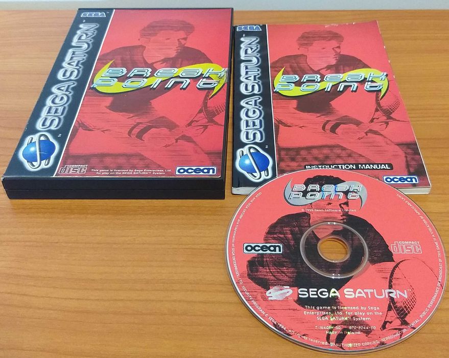 8 Jogos Sega Saturn - Black Fire - Daytona USA -  Virtua Cop 2