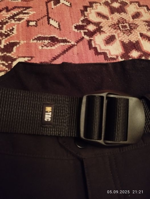 M-tac штани Soft shell winter black