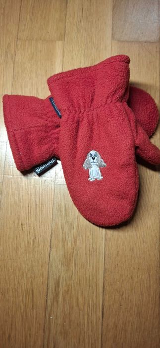 Polarowe rekawiczki dla dziewczynki