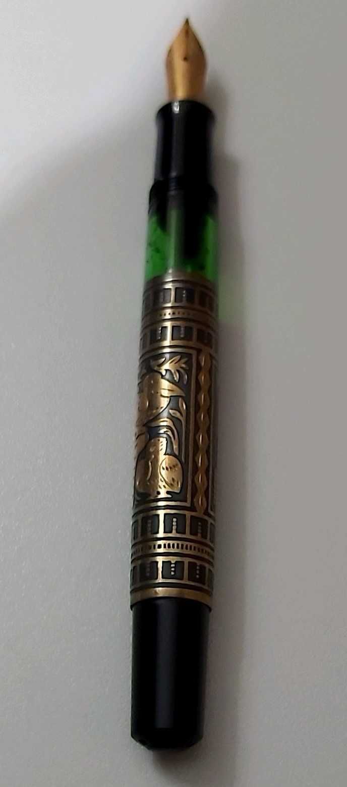 Caneta PELIKAN  "F" século XX,  made in German, Edição Limitada RARA