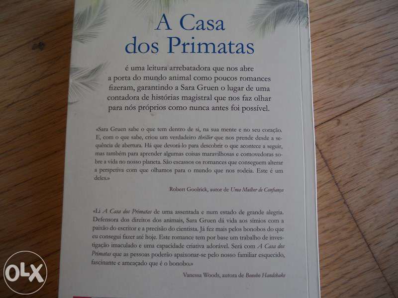 A casa dos primatas - Sara Gruen (Novo)