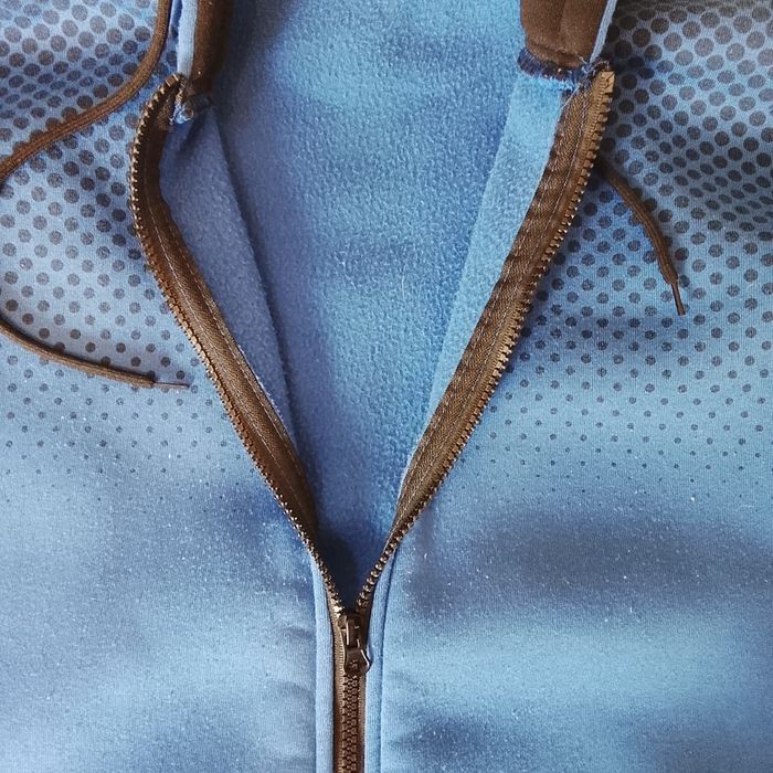 Temu Zíper azul - Tamanho L