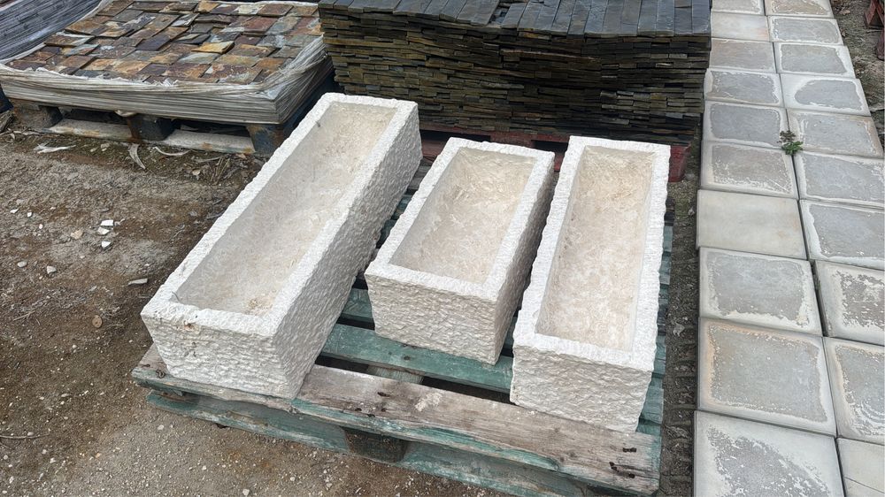 Pia pedra 55/45 polida