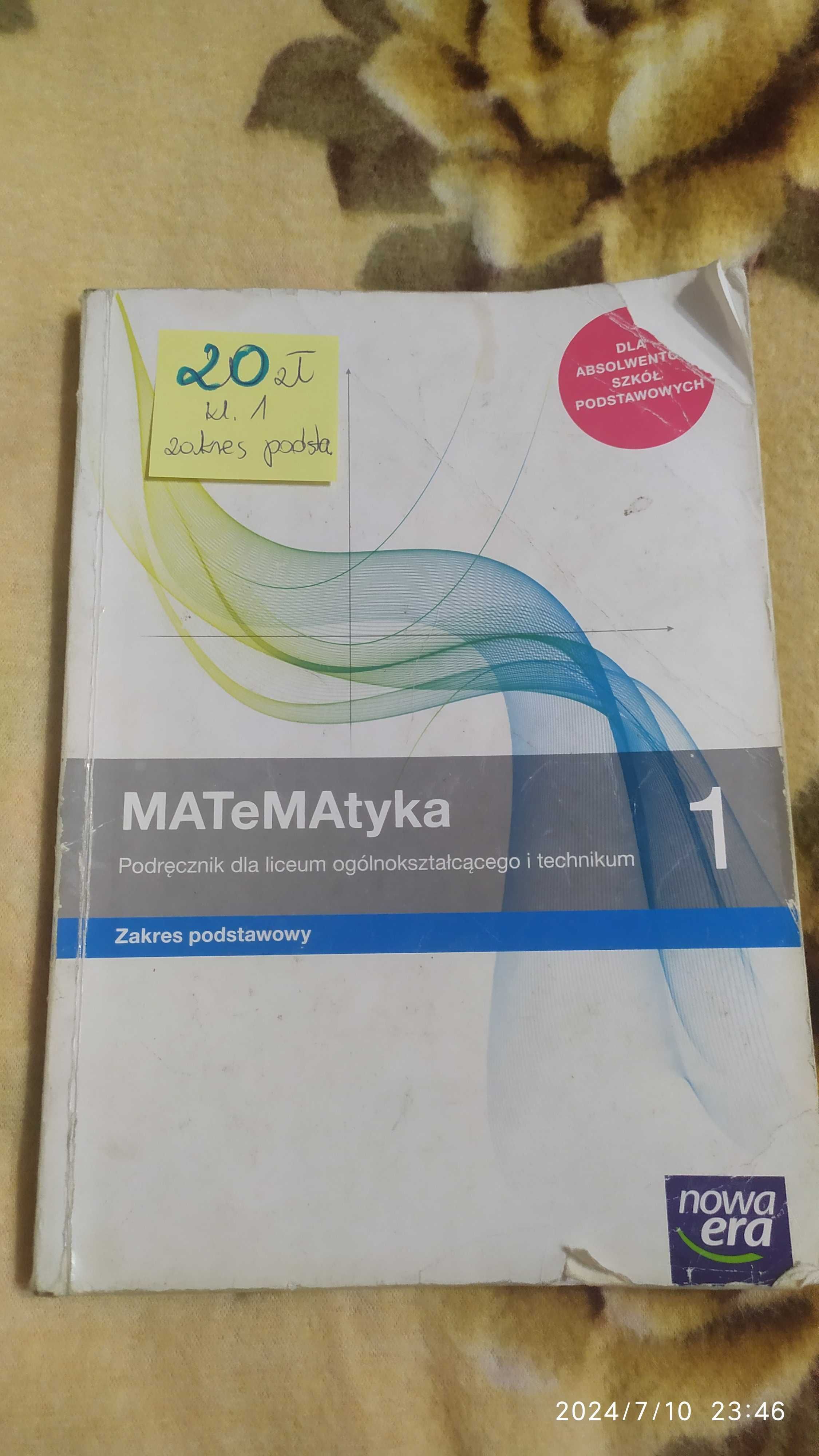 Podręcznik matematyka kl.1
