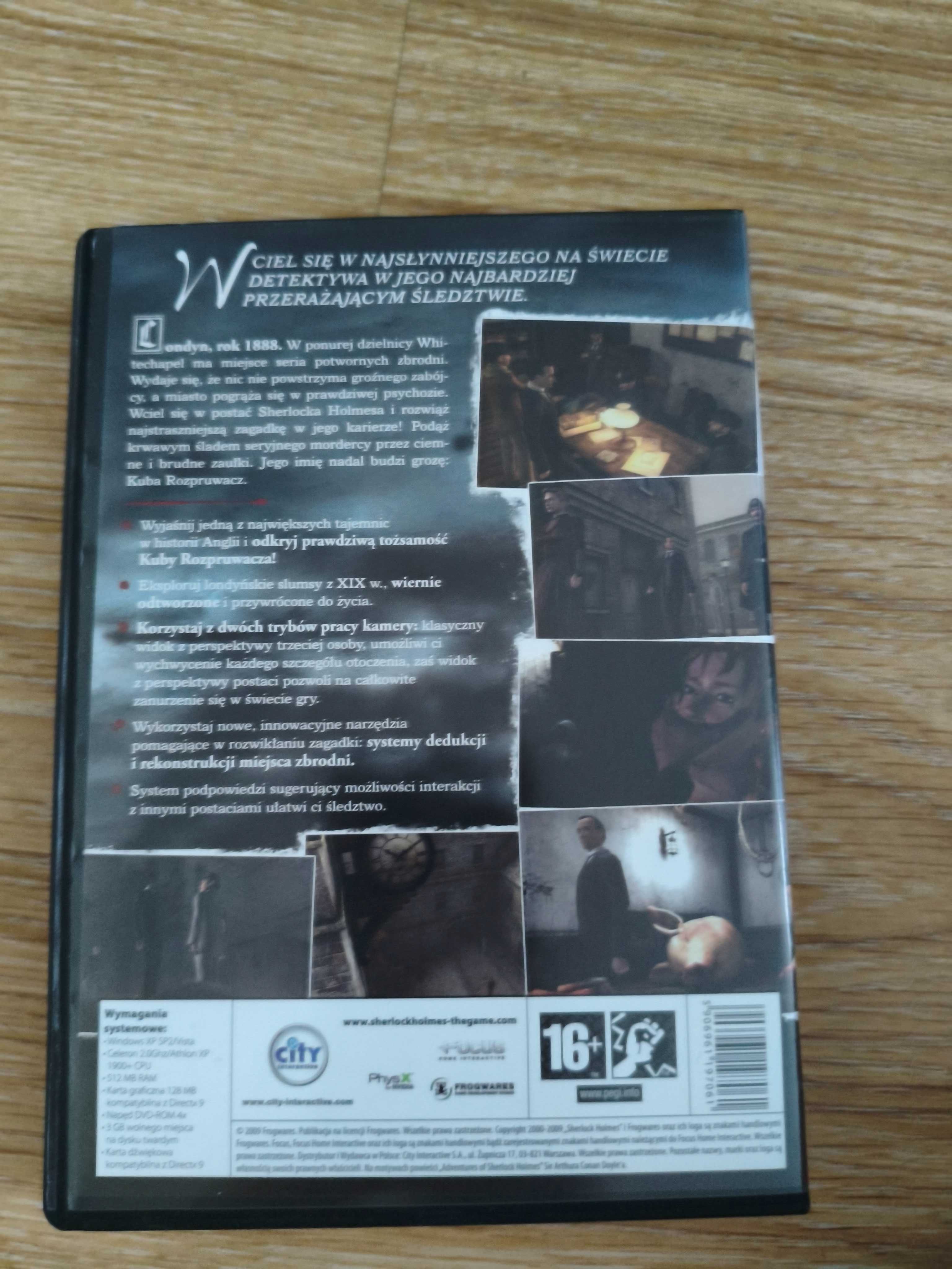 Sherlock Holmes kontra Kuba Rozpruwacz PC DVD-ROM