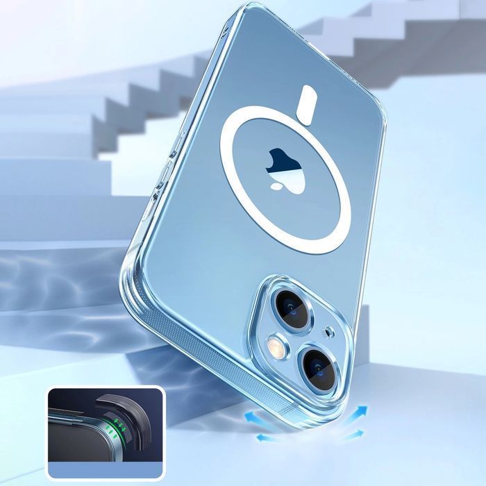 Ugreen magnetyczne etui do iPhone 14 Plus kompatybilne z MagSafe