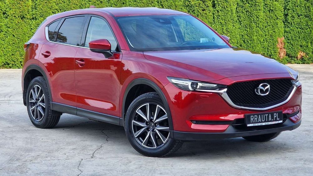 Mazda CX-5 Piękny kolor niski udokumentowany przebieg dwa komplety kół