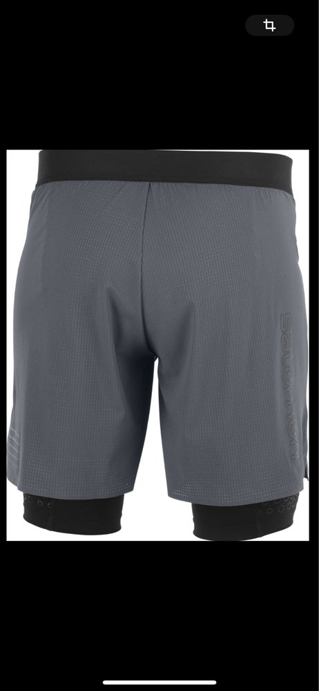 Шорти для бігу чоловічі Salomon Exo Motion TW Short M