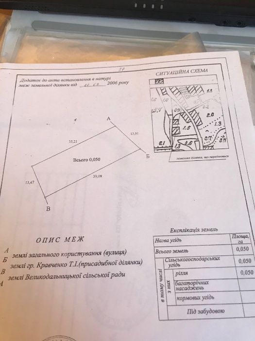 Продам 30 соток одним куском в с.Великий Дальник