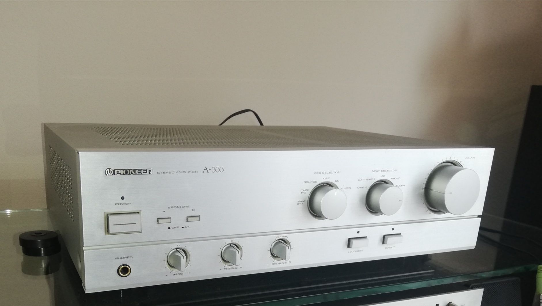 Pioneer A-333 Japończyk 410Watt poboru wzmacniacz