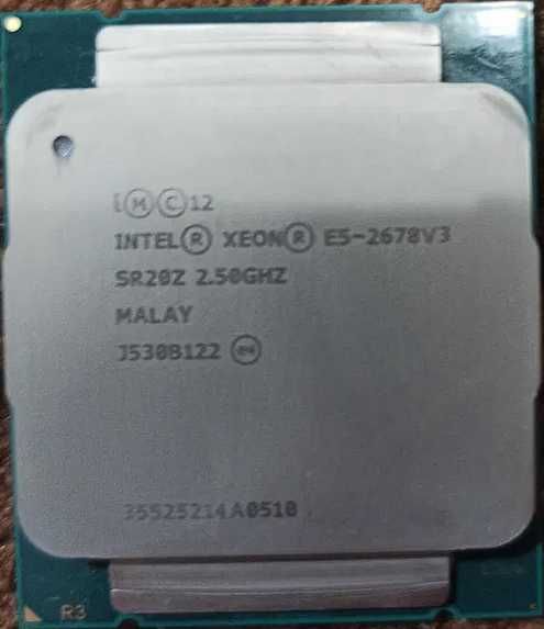 Xeon E5 2678v3 12/24 2011-3 DDR3/DDR4 X79/X99
