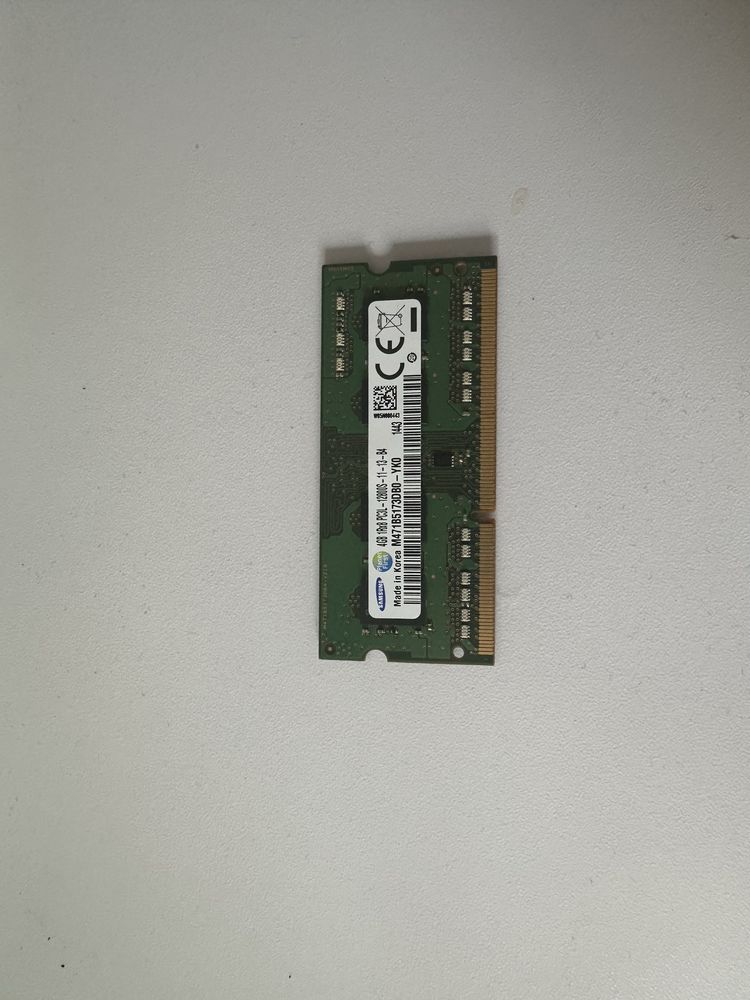 Pamieć ram DDR3L 4gb 1600 CL11 samsung
