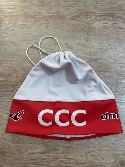 Czapka komin rowerowy kadra Polski CCC