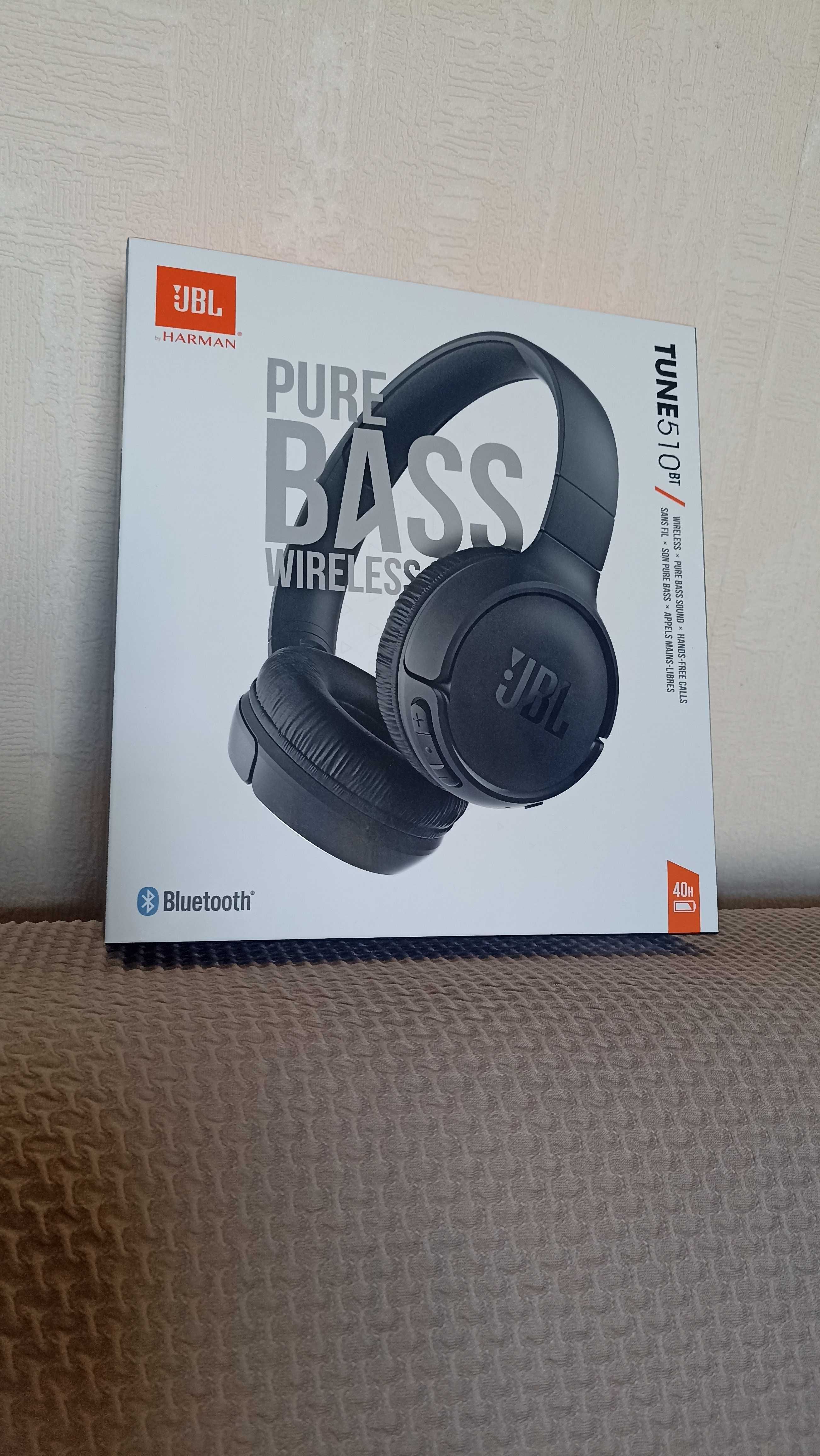 Наушники JBL Tune 510BT Black